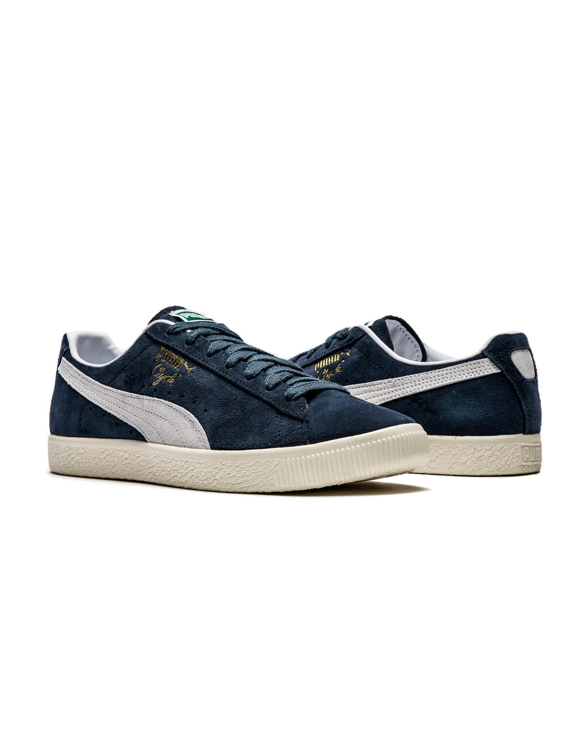 Puma clyde clearance navy